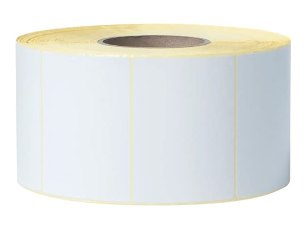 Brother - Ubelagt - hvit - 102 x 74 mm 2940 etikett(er) (1 rull(er) x 2940) stanseskårne etiketter (en pakke 4) - for Brother TJ-4020, 4120, 4520, 45
