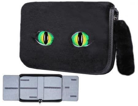 Warta pencil case WAR-418 school pencil case - Cat, Black (273106)