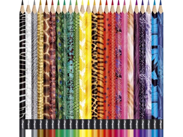 Maped Colour''Peps, Blandade färger, 24 styck