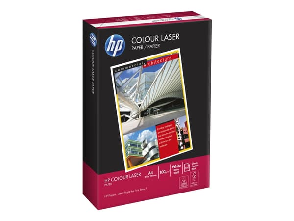 HP Color Choice 500/A4/210x297, Laser-/Mustesuihkutulostus, A4 (210x297 mm), 500 arkkia, 100 g/m², Valkoinen, EU Ecolabel, Forest Stewardship Council