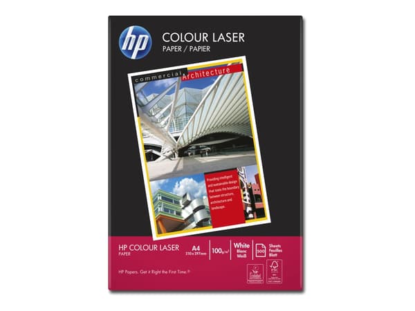 HP Color Choice 500/A4/210x297, Laser-/Mustesuihkutulostus, A4 (210x297 mm), 500 arkkia, 100 g/m², Valkoinen, EU Ecolabel, Forest Stewardship Council