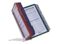 Miniatyrbilde 3 av 5: DURABLE VARIO TABLE - Displaypanelsystem - stasjonær - 20 rom - for A4 - gul, rød, grønn, mørk blå