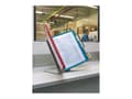 Miniatyrbilde 2 av 5: DURABLE VARIO TABLE - Displaypanelsystem - stasjonær - 20 rom - for A4 - gul, rød, grønn, mørk blå