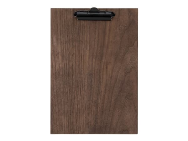 Clipboard Securit® valnød m/clip til menukort
