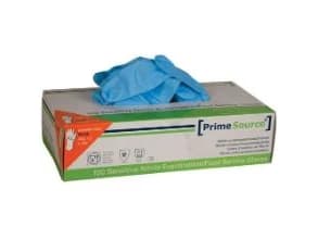 Handske Engangs Prime Source Sensitiv str XXL uden Pudder Nitril AQL 1.5 Blå,10 pk x 90 stk/krt