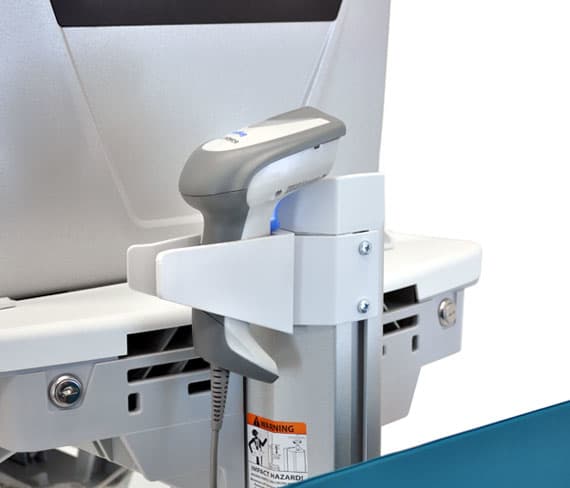 Ergotron StyleView - Vagn - för LCD-skärm/PC-utrustning - medicinsk - aluminium, zinkpläterat stål, kvalitetsplast - grå, vit, polerat aluminium - sk