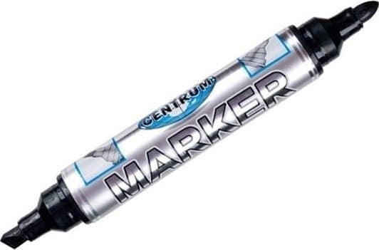 CENTRUM PERMANENT MARKER Black DOUBLE TIP