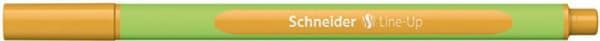 Schneider Schreibgeräte Line-Up, gul, grön, plast, triangulär, vulkan-gul, 0,4 mm