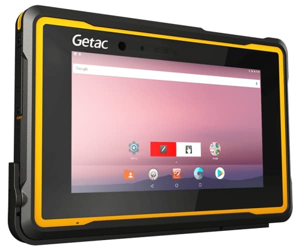Getac ZX70, 17,8 cm (7"), 1280 x 720 piksler, 64 GB, 4 GB, Android 7.1, Sort, Gul