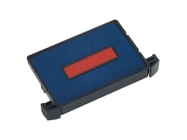 Trodat SWOP-Pad 6/4750/2 - Blekkpatron - 2-farget (blå, rød) (en pakke 2) - for Trodat EcoPrinty 4750/L1; Trodat Printy 4750, 4941