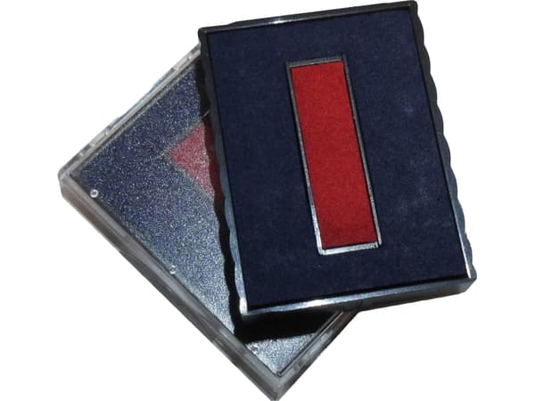 Trodat SWOP-Pad 6/4750/2 - Blekkpatron - 2-farget (blå, rød) (en pakke 2) - for Trodat EcoPrinty 4750/L1; Trodat Printy 4750, 4941