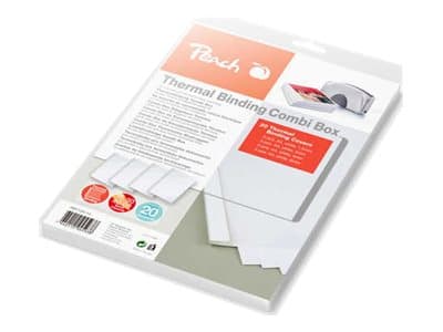 Peach Combi-Box - 60 ark - vit - 200 g/m² - 20 stk termiskt bindningsskydd