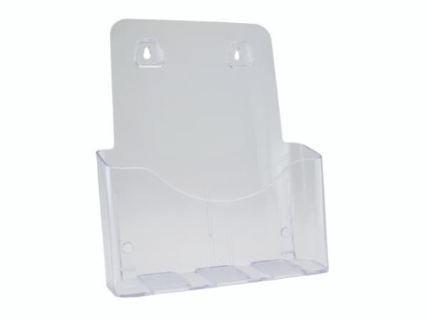 Broschyrhållare BNT A4 klar 1 fack för bord/vägg 297x210mm