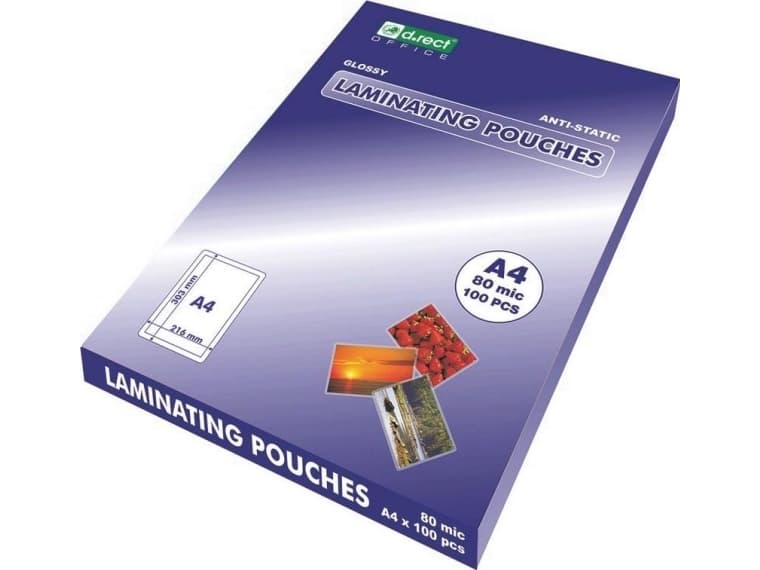 D.Rect Laminating foil A4 80 mic a'100 D.RECT