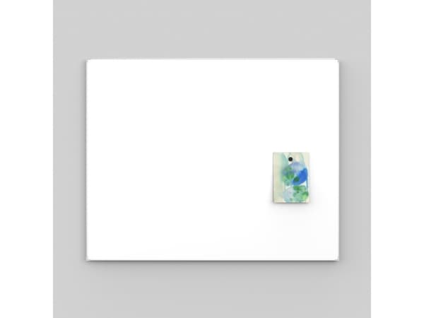 Lintex Boarder - Whiteboard - veggmonterbar - 2505 x 1205 mm - emalje - aluminiumramme med grå hjørner