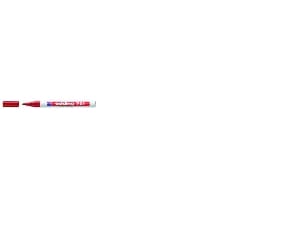 Paint marker Edding 751 permanent rød rund spids 1-2mm - (10 stk.)