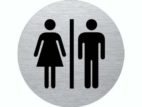 Dørskilt Dame & Herre
