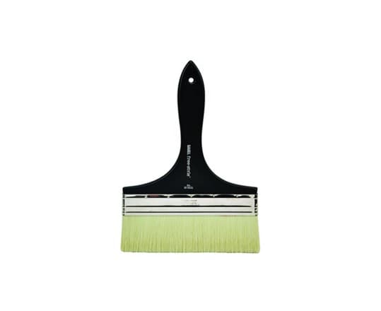 Free Style Brush Large Flat 8 Inch Short Handle