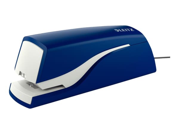 Leitz NeXXt - Elektrisk stiftemaskin - 10 ark / 1 mm - plast, metall - blå