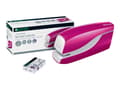Miniatyrbild 4 av 5: Leitz WOW NeXXt - Elektrisk häftapparat - 10 ark / 1 mm - No.10 - rosa metallic