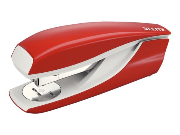Leitz - Häftapparat - 40 ark / 4 mm - 24/6, 26/6, 24/8 - plast, metall - röd