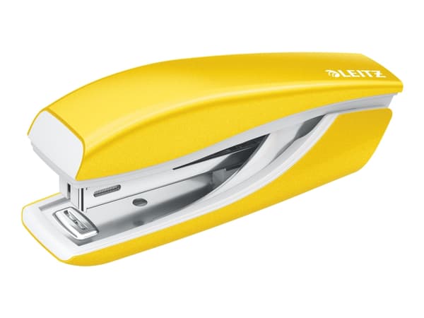 Leitz WOW Mini - Häftapparat - 10 ark / 1 mm - No.10 - metall - gul