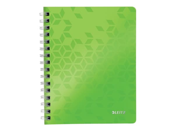 Leitz WOW, Kuvio, Vihreä, A5, 80 arkkia, 80 g/m², Viivapaperi