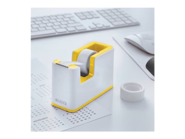 Leitz WOW - Dispenser med kontortape - skrivebord