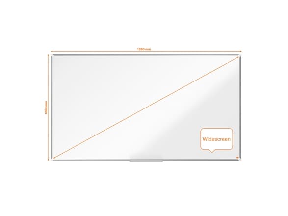 Nobo Premium Plus, 1869 x 1046 mm, Terästä, Kiinteä, Magneettinen