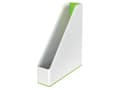 Miniatyrbild 4 av 5: Leitz WOW Dual Colour - Magasinfil - ryggbredd: 73 mm - för A4 (210 x 297 mm) - grön