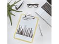 Miniatyrbilde 5 av 5: Leitz WOW - Utklippstavle - for A4 (210 x 297 mm) - gul
