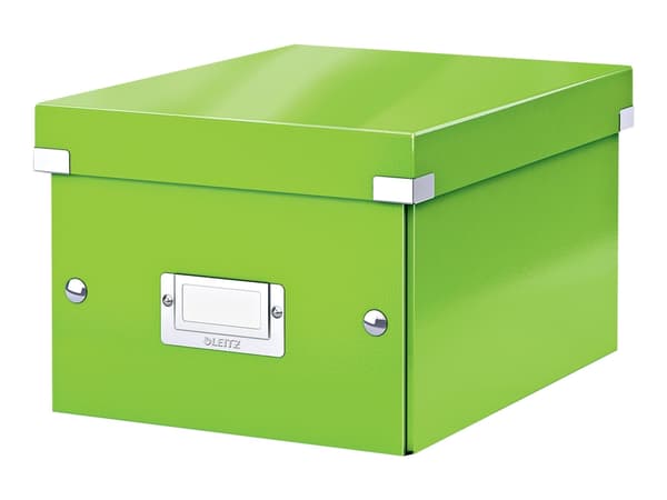 Leitz Click & Store WOW, Varastolaatikko, Vihreä, Suorakulmainen, Polypropeeni (PP), Yksivärinen, Sisätila