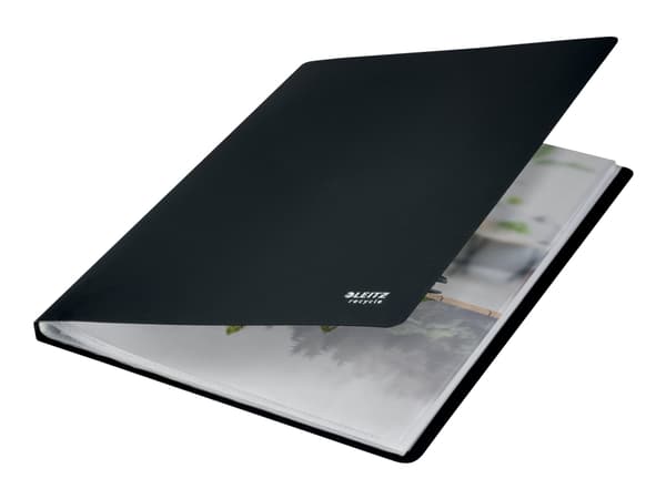 Leitz - Displaybok - 40 rom - 80 visninger - for A4 (210 x 297 mm) - kapasitet: 80 ark - svart