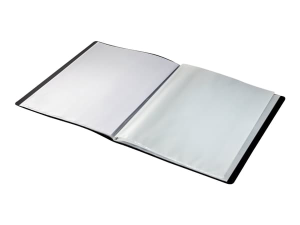 Leitz - Displaybok - 40 rom - 80 visninger - for A4 (210 x 297 mm) - kapasitet: 80 ark - svart