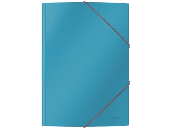 Leitz Cosy - 3-fliksmappe - for A4 (210 x 297 mm) - kapasitet: 150 ark - rolig blått