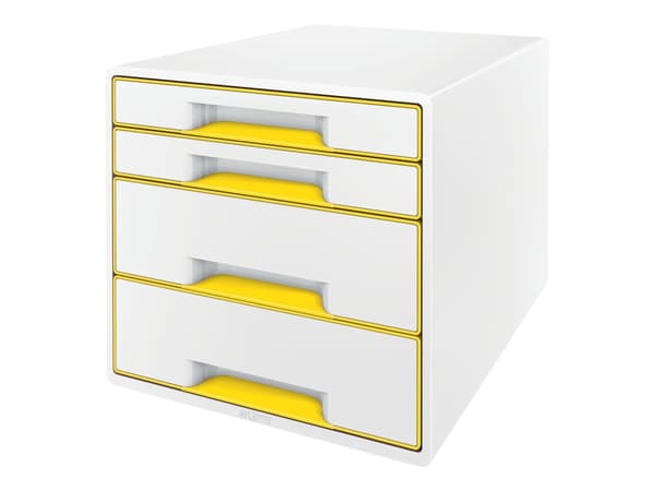 Leitz WOW CUBE, 4 laatikko(a), Valkoinen, Matta, Yksivärinen, 287 mm, 270 mm