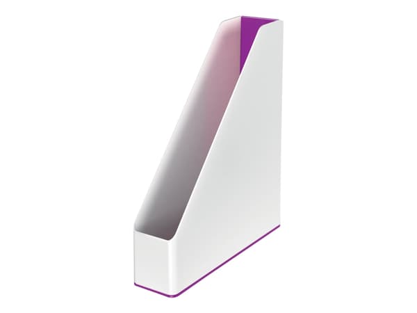 Leitz 53621062, A4, Polystyreeni (PS), Purppura, Valkoinen, 1 kpl, 73 mm, 272 mm