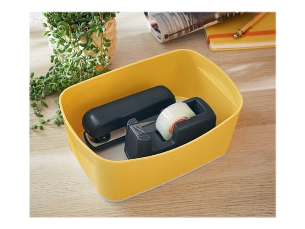 Leitz Cosy - Dispenser med kontorstejp - stationär dator - sammetsgrå dispenser