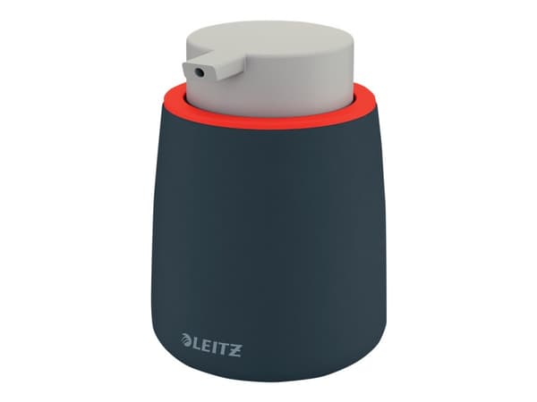 Leitz Cosy - Behållare för desinfektionsmedel/tvål - plast, keramik - sammetsgrå