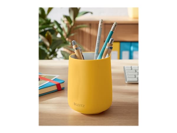 Leitz 53290019 pennställ Keramiska Gul