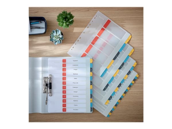 Leitz Cosy 1-6 - 6 kort indekskort