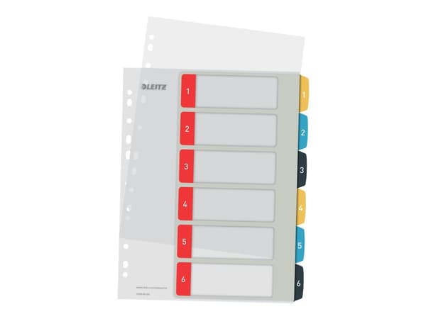 Leitz Cosy 1-6 - 6 kort indekskort