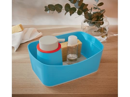 Leitz Mybox, Varastolaatikko, Sininen, Suorakulmainen, Polystyreeni (PS), Yksivärinen, Sisätila