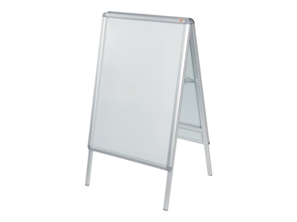 Nobo - Teckenhållare - golvstående - 841 x 594 mm - för A1 - dubbelsidig - utomhus