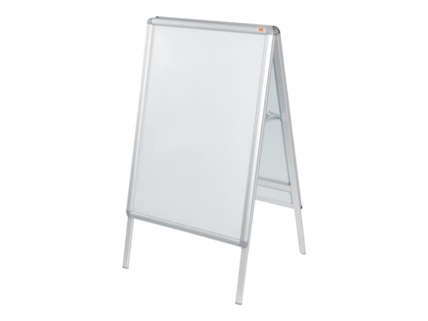Nobo - Teckenhållare - golvstående - 841 x 594 mm - för A1 - dubbelsidig - utomhus