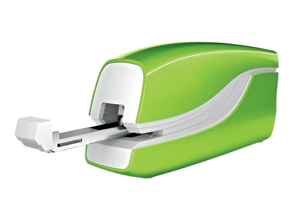 Leitz WOW 5566 - Elektrisk häftapparat - 10 ark / 1 mm - E1 - plast, metall - grön