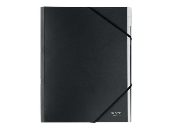 Leitz Recycle - Klassifikationsmapp - 12 delar - för A4 (210 x 297 mm) - tabbad - svart