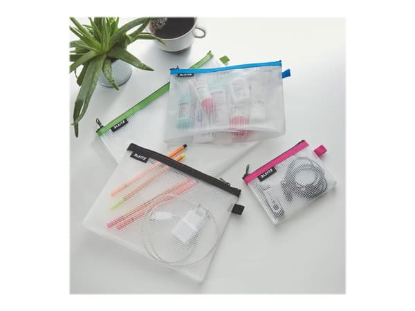 Leitz WOW Travel Medium - Pung for passport / cables / power banks / cosmetics - EVA-folie - svart
