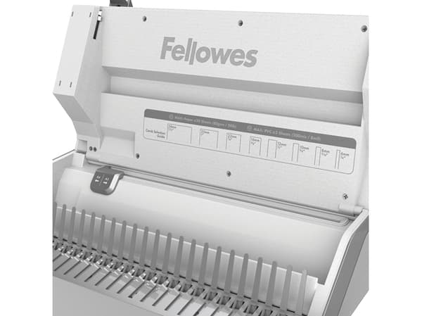 Fellowes lowes Lyra 3 in 1 Binding Centre DD, Manuell, 300 ark, Grå, Hvit