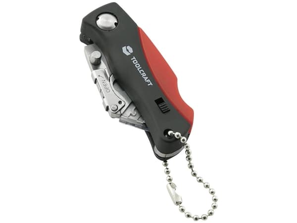 TOOLCRAFT TO-6717198 Foldbar miniuniversalkniv 2K 1 stk